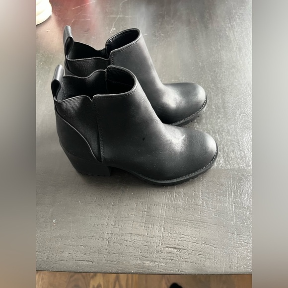 Dirty Laundry Women’s Black Heeled Chunky Ankle Boots - Size 6 - Picture 11 of 12